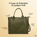 Bolsa RetrÔ - LAJEADO - Verde Musgo