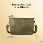 Bolsa RetrÔ - MOÓCA - Verde Musgo