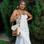 Bolsa RetrÔ - Off White e Chocolate - ANCESTRAL