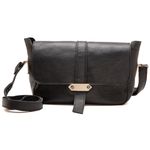 Bolsa RetrÔ - Preta e Off Wthite - SORRISO