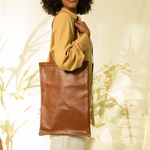 Bolsa Sacola RetrÔ - Chocolate