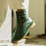 Bota RetrÔ - Verde Folha e Sálvia - LARANJEIRAS