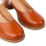 Mule RetrÔ - Telha e Off White - SERENA