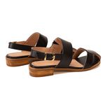 Sandália Rasteira - Preta - KEMET