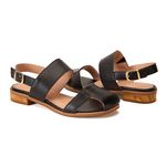 Sandália Rasteira - Preta - KEMET