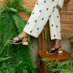 Sandália Rasteira - Preta - VERSO