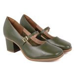 Sapato Boneca ADMIRAR - Verde Musgo - 400.54