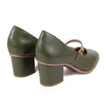 Sapato Boneca ADMIRAR - Verde Musgo - 400.54