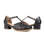 Sapato Feminino Boneca BROMÉLIA - Preto