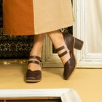 Sapato Boneca JADE - Madeira - 400.31