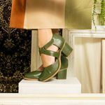 Sapato Boneca - MILÃO - Verde Musgo - 400.03