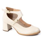 Sapato Boneca - Off White - LUZ