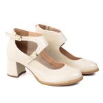 Sapato Boneca - Off White - LUZ