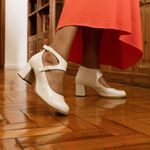 Sapato Boneca - Off White - LUZ