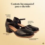 Sapato Boneca - Preto - EQUILÍBRIO