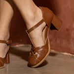 Sapato Boneca RetrÔ - Chocolate - LEVEZA