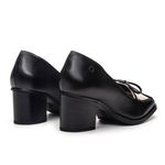 Sapato Boneca RetrÔ - Preto e Off White - INSPIRE