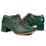 Sapato Boneca - Verde Folha - ROMA