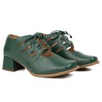 Sapato Boneca - Verde Folha - ROMA