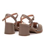 Peep Toe RetrÔ - Fendi e Petróleo - TRAÇOS