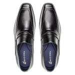 Sapato Loafer Masculino Preto Solado de Borracha