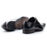 Sapato Social Classic Tipo Italiano Couro Preto 