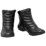 Bota Motociclista Em Couro Cor Preto -794-yzf