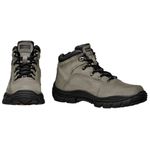 Coturno Adventure Masculino Em Couro Cor Cinza Ref481-601-d