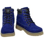 Coturno Adventure Masculino Em Couro Cor Royal Ref. 789-terra