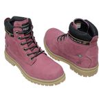 Coturno Adventure Masculino Em Couro Na Cor Pink 790 Terra