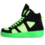 Tênis Botinha Cano Alto Sneakers Top Fitness Verde