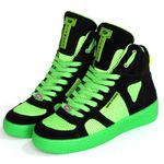 Tênis Botinha Cano Alto Sneakers Top Fitness Verde
