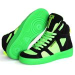 Tênis Botinha Cano Alto Sneakers Top Fitness Verde