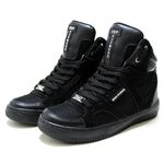 Tenis Botinha Sneakers Cano Alto Top Fitness Preto
