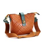 Bolsas Femininas De Couro Legitimo Lirom Alça Gorgurão Tranversal Lançamento