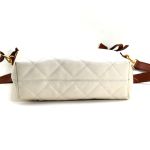 Bolsas Femininas De Couro Legitimo Lirom Macio Alta Qualidade Metalassê Lançamento Creme