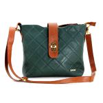 Bolsas Femininas De Couro Legitimo Lirom Macio Alta Qualidade Metalassê Lançamento Verde