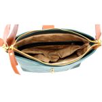 Bolsas Femininas De Couro Legitimo Lirom Macio Alta Qualidade Metalassê Lançamento Verde
