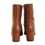 Botas Femininas Montaria Caramelo Lirom Cano Médio Salto Bico Fino
