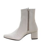 Botas Femininas Montaria Lirom Cano Médio Salto Bico Fino 