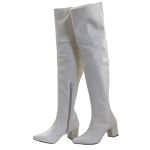 Bota Over The Knee Lirom Cano Super Longo Napa Lisa