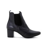 Bota Feminina Social Bico Fino Lirom Cano Curto Preta