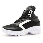 Tênis Feminino Lirom Fitness Academia Treino Lingua Alta Em Couro Luxo