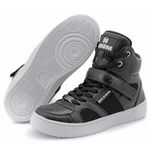 Tênis Botinhas Sneaker Cano Alto Lirom Fitness Treino Confortável Couro Cobra