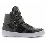 Tênis Botinhas Sneaker Cano Alto Lirom Fitness Treino Confortável Couro Cobra