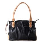 Bolsas Femininas Lirom Em Couro Legítimo Lançamento BL815Preto