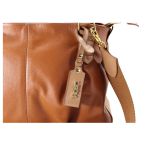 Bolsas Femininas Lirom Em Couro Legítimo Lançamento BL815Caramelo
