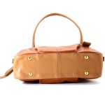 Bolsas Femininas Lirom Em Couro Legítimo Lançamento BL815Caramelo
