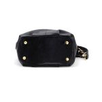 Bolsa Feminina Lirom Em Couro Legitimo Social Festa Luxo Preta