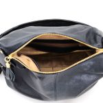 Bolsa Feminina Lirom Em Couro Legitimo Social Festa Luxo Preta